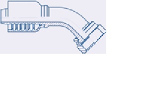 Balflex BW23 Series Female O-Ring Face Seal 45° Elbow
