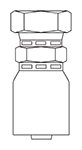 Balflex JJ26 Series Female O-Ring Face Seal Swivel