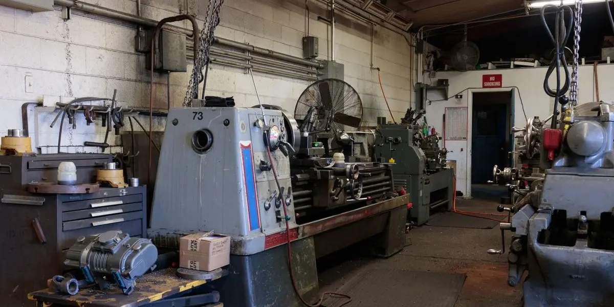 Inside our Paterson, NJ hydraulic shop